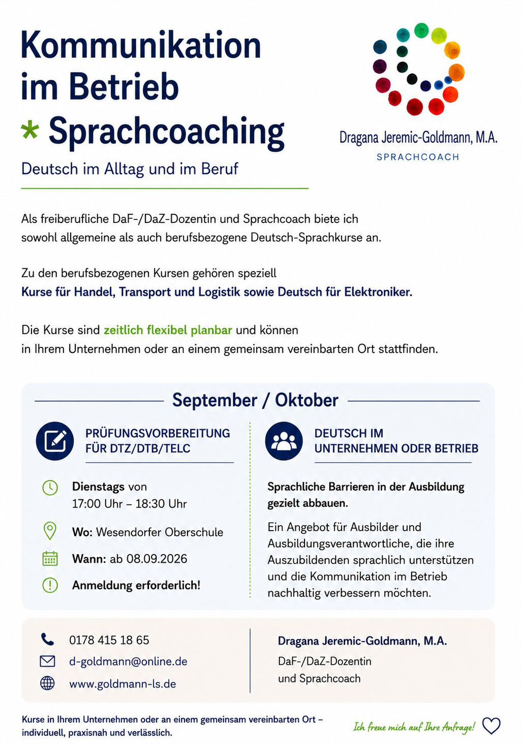 Kommunikation im Betrieb
